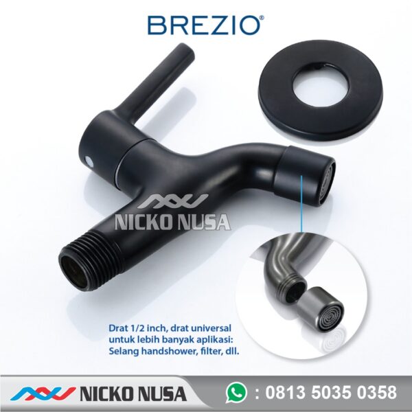 BREZIO FCBZ 7271 Keran Bak Mandi Kamar Cuci Dinding Tembok Kran Air